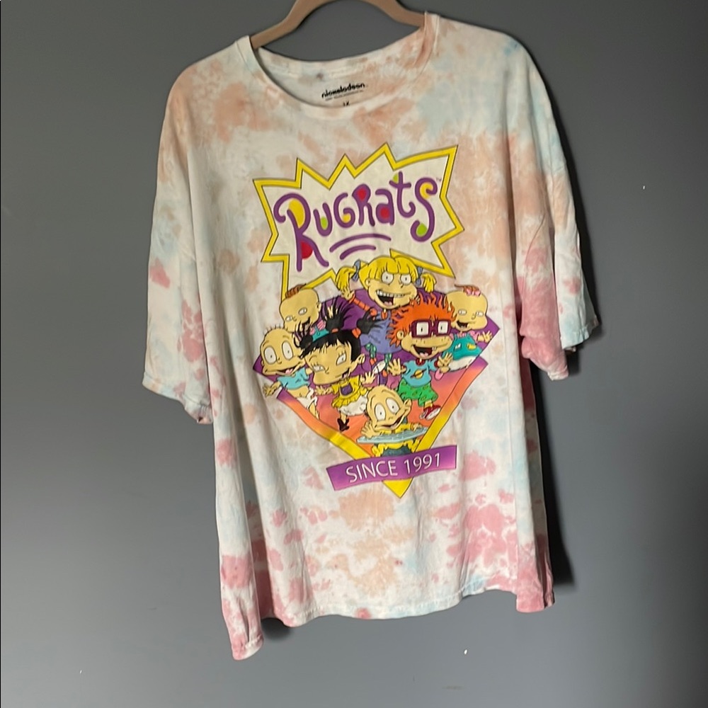 Rugrats Tie-Dye Kids T-Shirt